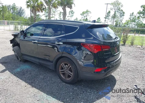 2017 Hyundai Santa Fe Sport 2.4L из США, поврежденный, VIN 5NMZU3LB3HH026498